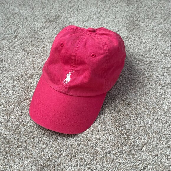polo by ralph lauren pink baseball hat 💗 - Picture 1 of 9